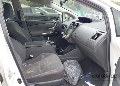 2012 Toyota Prius V Three from USA, damaged, VIN JTDZN3EU7C3101853